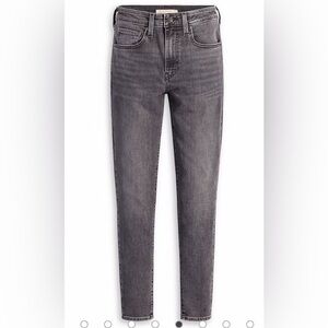 Levis 721 High Rise skinny size 29 in RiverRock Black (dark grayish black)